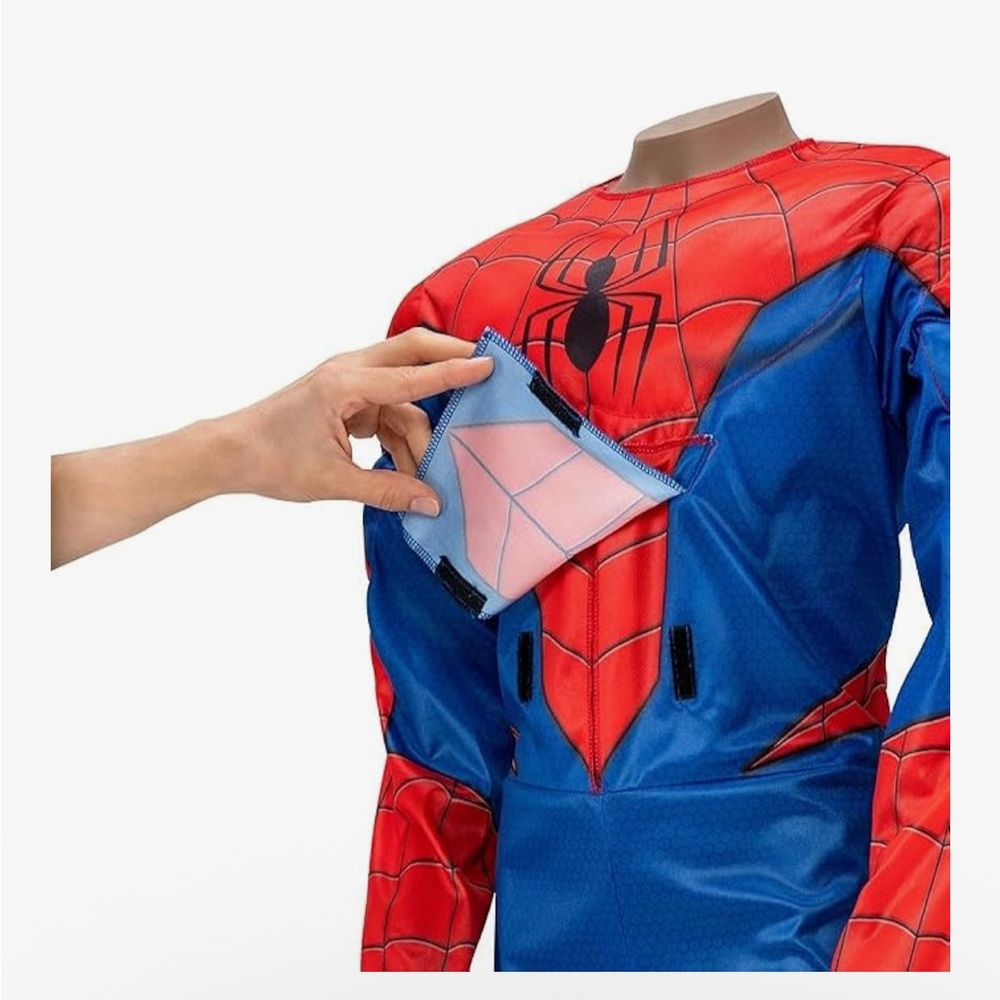 Marvel Spider-Man Official Youth Adaptive Costume - Picture 3 of 4